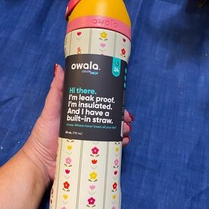 Owala FreeSip Flower Crown 24oz Water Bottle